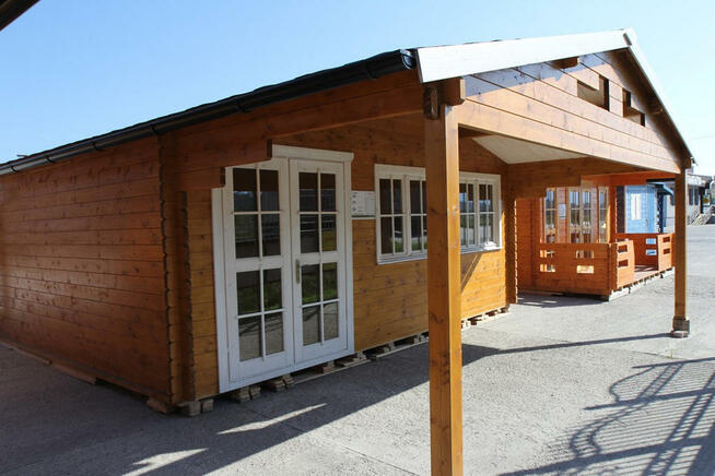 DREWNIANY DOMEK LETNISKOWY HELENA 27 M2