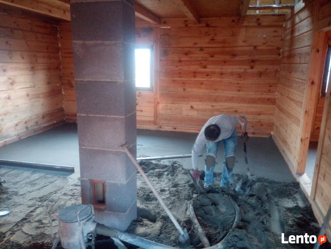 Wylewki maszynowe mixokretem, posadzki betonowe