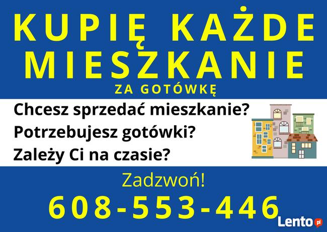 Kupię mieszkanie w Gdańsku lub Sopocie. Może być do remontu.