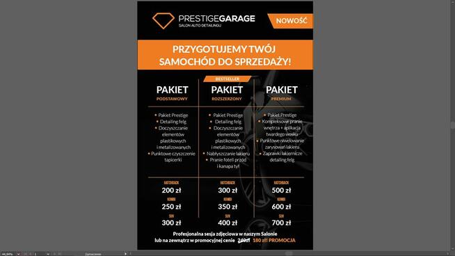 Prestige Garage Polerowanie Pranie Powłoki ceramiczne