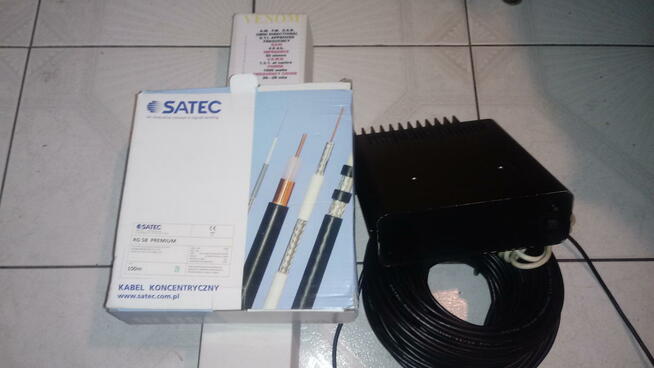 CB radio stacja bazowa zestaw President Walker zasilacz 13,8