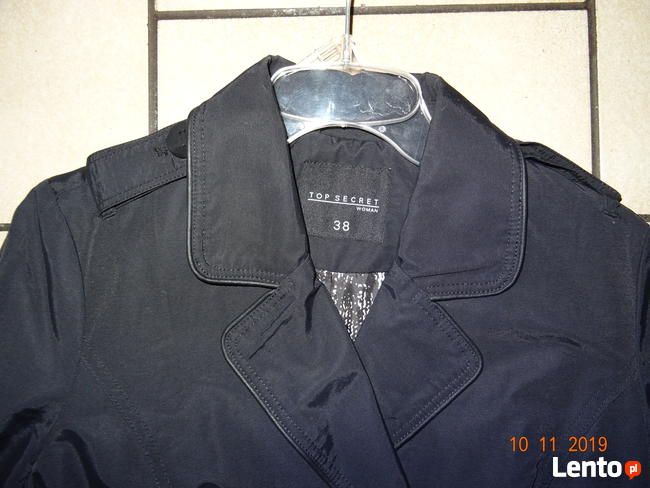 Płaszcz damski dwurzędowy M