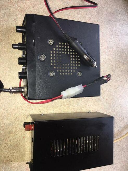 CB radio stacja bazowa zestaw President Walker zasilacz 13,8