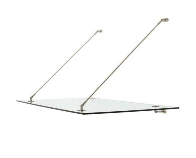 Daszek szklany nad drzwi zadaszenie 150x90