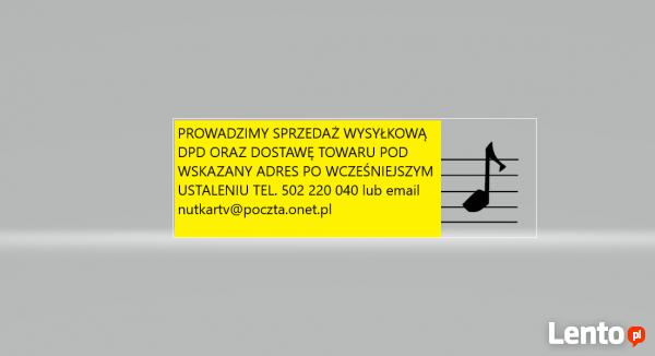 SKLEP MUZYCZNY PROWADZIMY SPRZEDAŻ - WYSYŁKA KURIER DOWÓZ OS