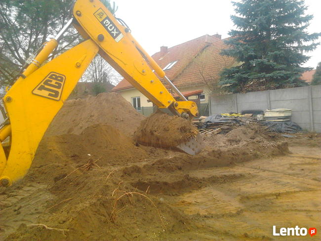 Usługi koparko-ładowarka Nadarzyn, Urzut, Rozalin, Rusiec.