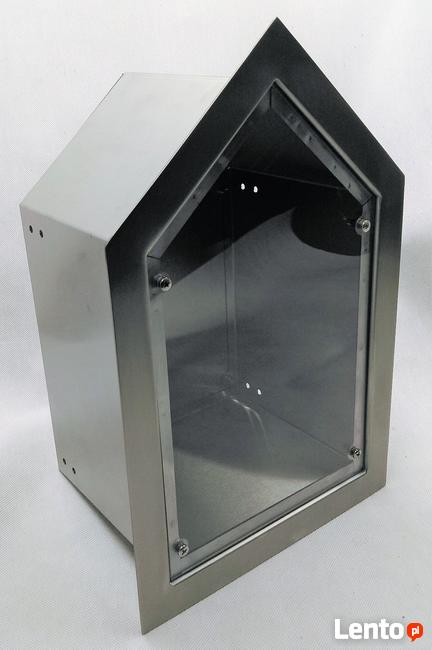 Kapliczka Maryjna - kapliczka na dom z obudową INOX