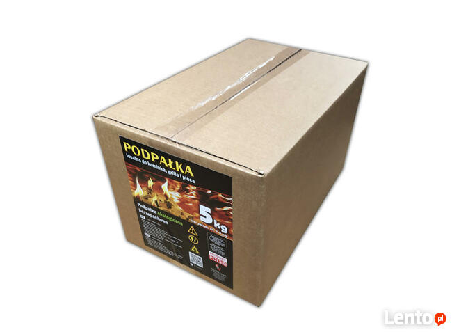 Podpałka bezzapachowa, ekologiczna 5 kg. PROMOCJA