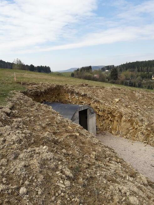 ziemianka piwnica betonowa schron