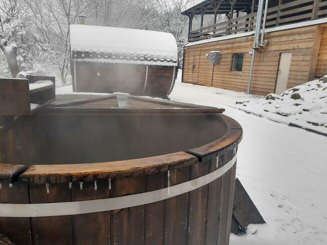 Domek w górach z sauna, gorąca beczka gratis