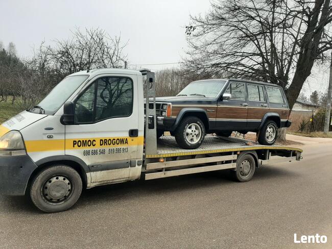 Pomoc drogowa Transport maszyn Teresin Sochaczew Kampinos