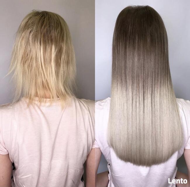 Przedluzanie włosów wrocław salon