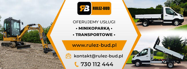 *** USŁUGI MINIKOPARKĄ *** roboty ziemne koparka, wykopy, pr