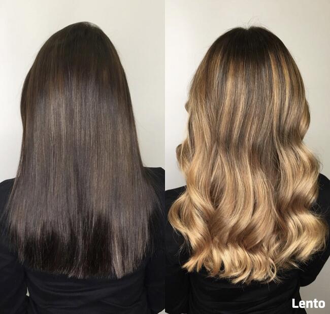 Przedluzanie włosów wrocław salon