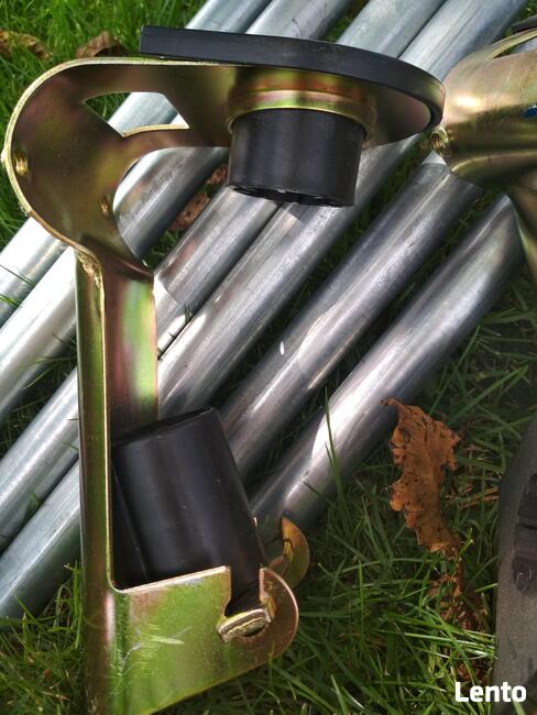 Komplet elementów mocujących słupek trampoliny