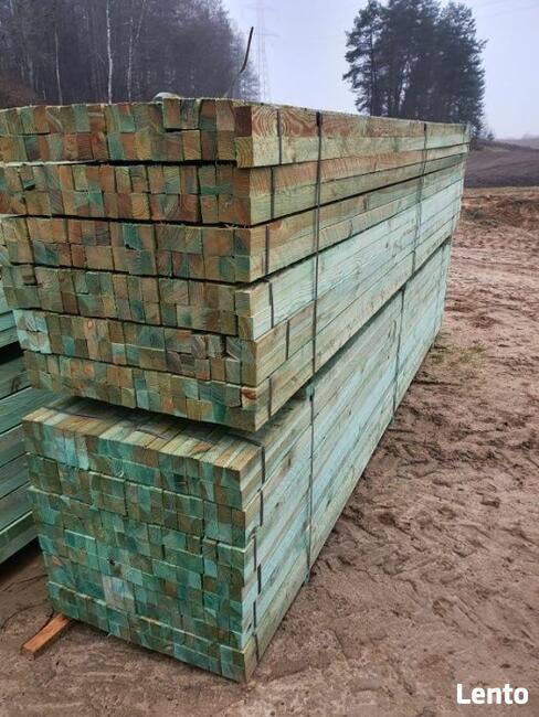 Łaty dachowe impregnowane 4x6 cm