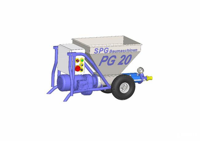 Agregat do elewacji, kleju, szpachli, garaży PG20