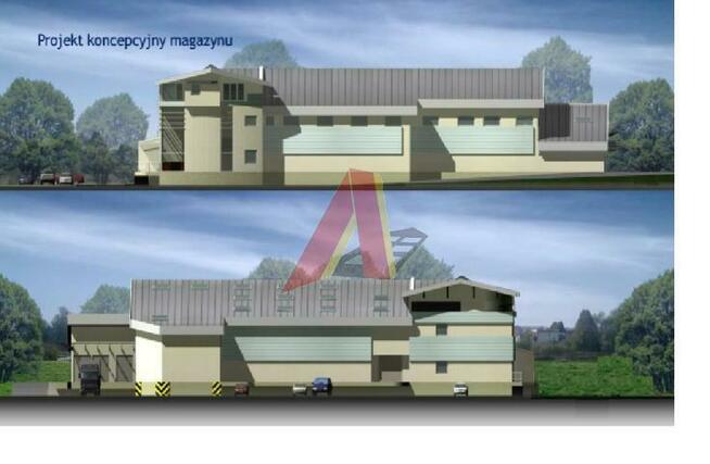 Działka usługowa Skawina Korabniki, Krakowska