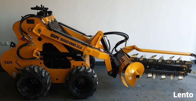 Nowa Mini ładowarka kołowa 323S Honda 22KM ogrodowa