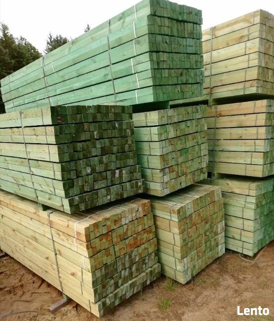 Łaty dachowe impregnowane 4x6 cm