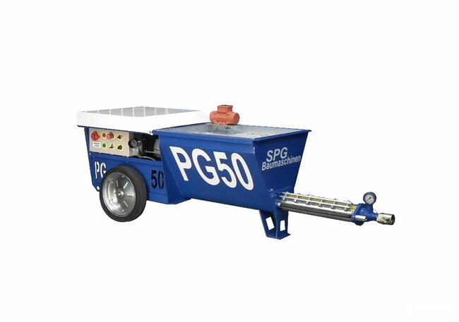 Agregat tynkarski / PG 50 Pompa / SPCC tynki tradycyjne PFT