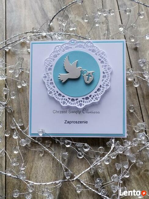 Zaproszenia na chrzest święty