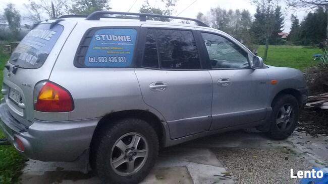 Hyunday Santa fe Diesel 4x4 części, koła, skórzana tapicerka