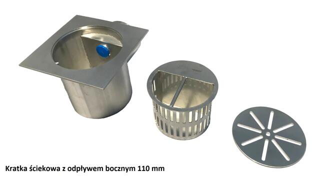Kratki ściekowe ze stali nierdzewnej