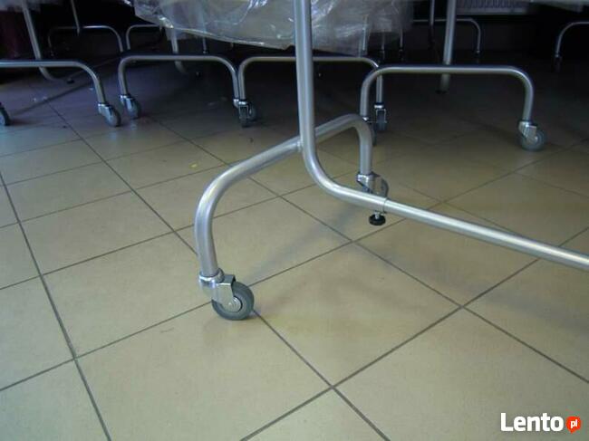 Stojak odzieżowy na kółkach najmocniejszy polski nowy