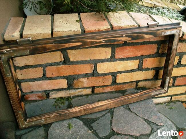 Rama loft przedpokój, salon, kuchnia, łazienka