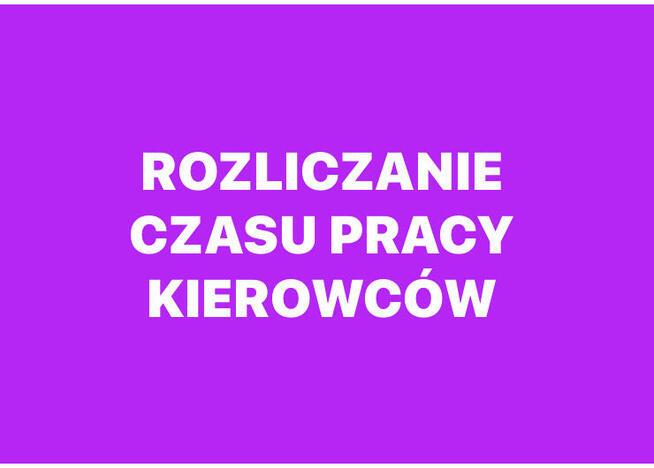 Certyfikat Kompetencji Zawodowych + Rozliczanie Czasu Pracy
