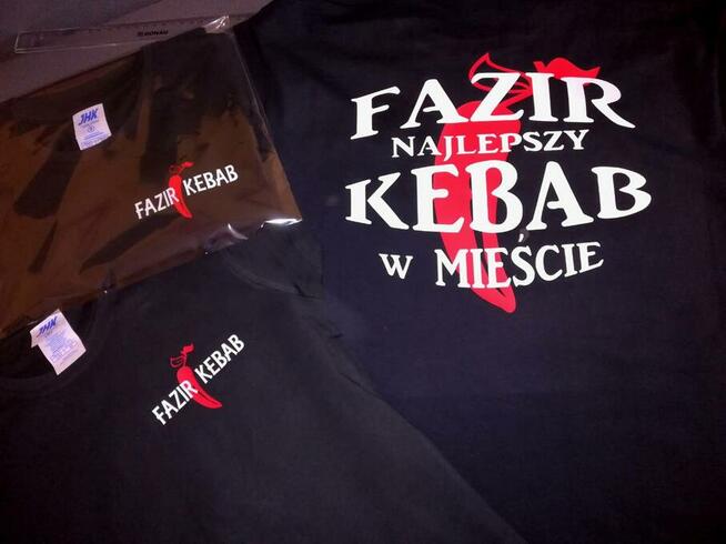 Koszulki z nadrukiem, Nadruk na koszulce, Hafty