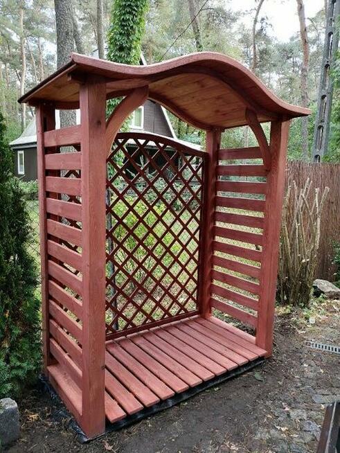 Drewutnia 1,65 x 0,8m z dachem falowym