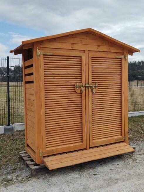 Zabudowa koszy, zadaszenie na kosze, segregacja odpadów