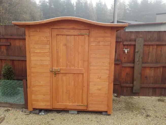 Domek narzędziowy 2 x 1,1m z dachem falowym