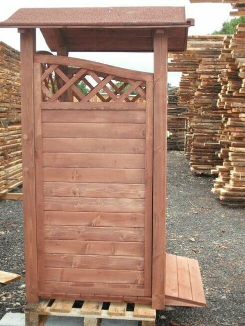 Zabudowa koszy, zadaszenie na kosze, wiata śmietnikowa