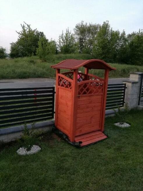 Zabudowa koszy, zadaszenie na kosze, wiata śmietnikowa