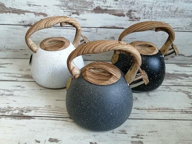 CZAJNIK 3,0L DREWNO EDENBERG - RÓŻNE KOLORY