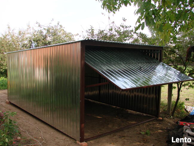 Garaz, blaszak, pakamera transport, montaz GRATIS