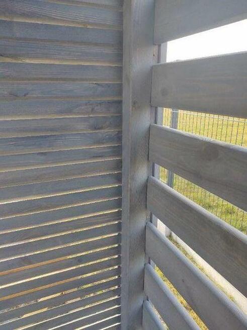 Zabudowa koszy, zadaszenie do segregacji, wiata śmietnikowa