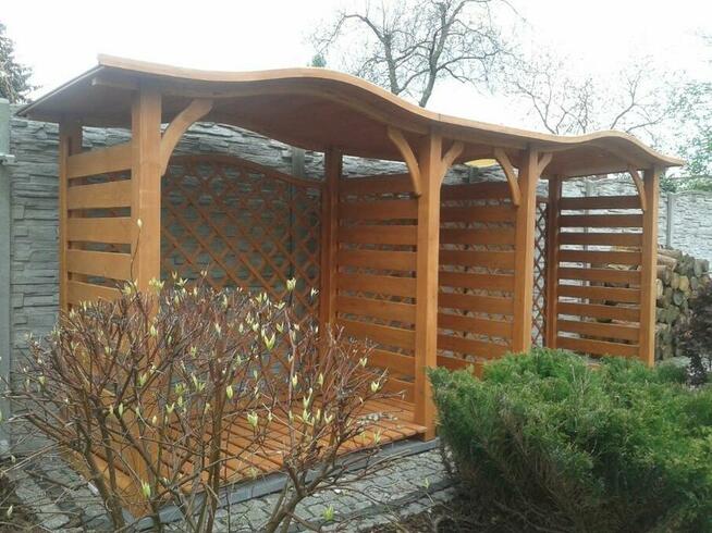 Drewutnia 2 x 1,1m + łącznik 0,9m + drewutnia 2 x 1,1m