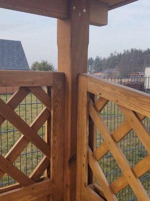 Zabudowa koszy, zadaszenie do segregacji, wiata śmietnikowa