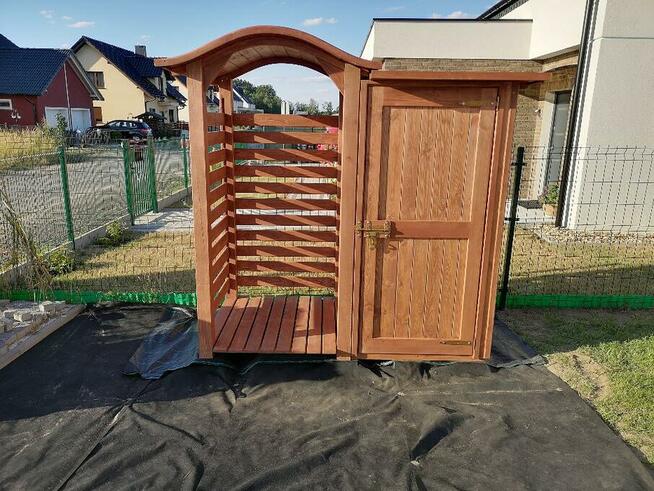 Drewutnia fala mała 1,1x1,1m + narzędziówka 1x1,1m