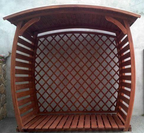 Drewutnia na drewno kominkowe BECZKA