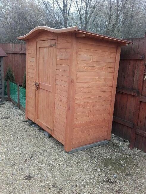 Domek narzędziowy 2 x 1,1m z dachem falowym