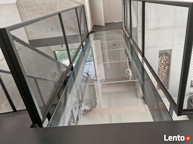 Szklane panele lustra kabiny prysznicowe balustrady +MONTAŻ