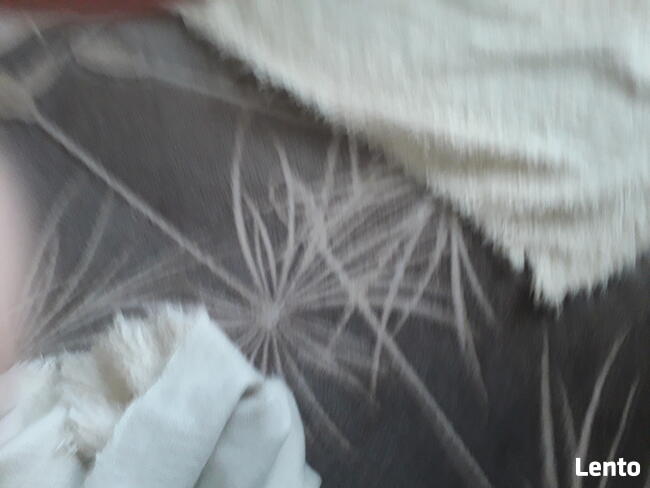 wełniana narzuta na fotel 160x70