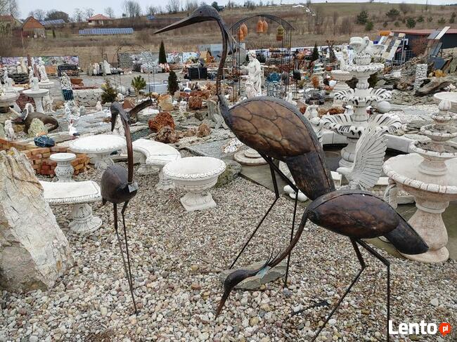 Żurawie ogrodowe - ręcznie robione