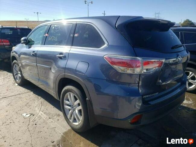 Toyota Highlander 2016, 3.5L, 4x4, porysowany lakier