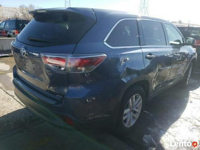 Toyota Highlander 2016, 3.5L, 4x4, porysowany lakier